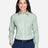 Devon & Jones Women's Crown Collection® Banker Stripe Woven Dress Shirt - Best Buy Soccer