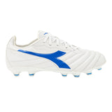 Diadora Brasil Elite 2 LT LP 12 Firm Ground Soccer Cleats - White/Blue - Best Buy Soccer