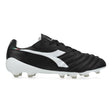 Diadora Brasil Elite 2 Teach Italia LPX FG Firm Ground Soccer Cleats - Black/White - Best Buy Soccer