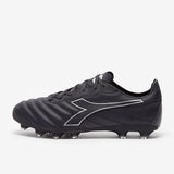 Diadora Brasil Elite LT LP 12 Firm Ground Soccer Cleats - Anthracite/Black/Silver - Best Buy Soccer