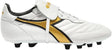 Diadora Brasil LT T MDPU Firm Ground White/Gold - Best Buy Soccer