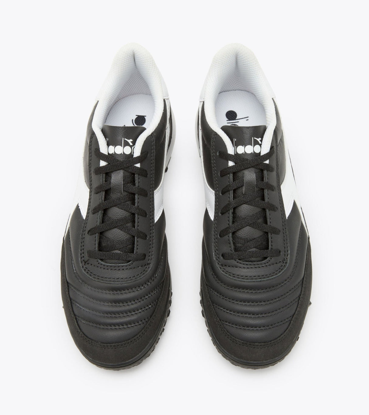 Diadora Calcetto II LT TF Turf Boots Black/White - Best Buy Soccer