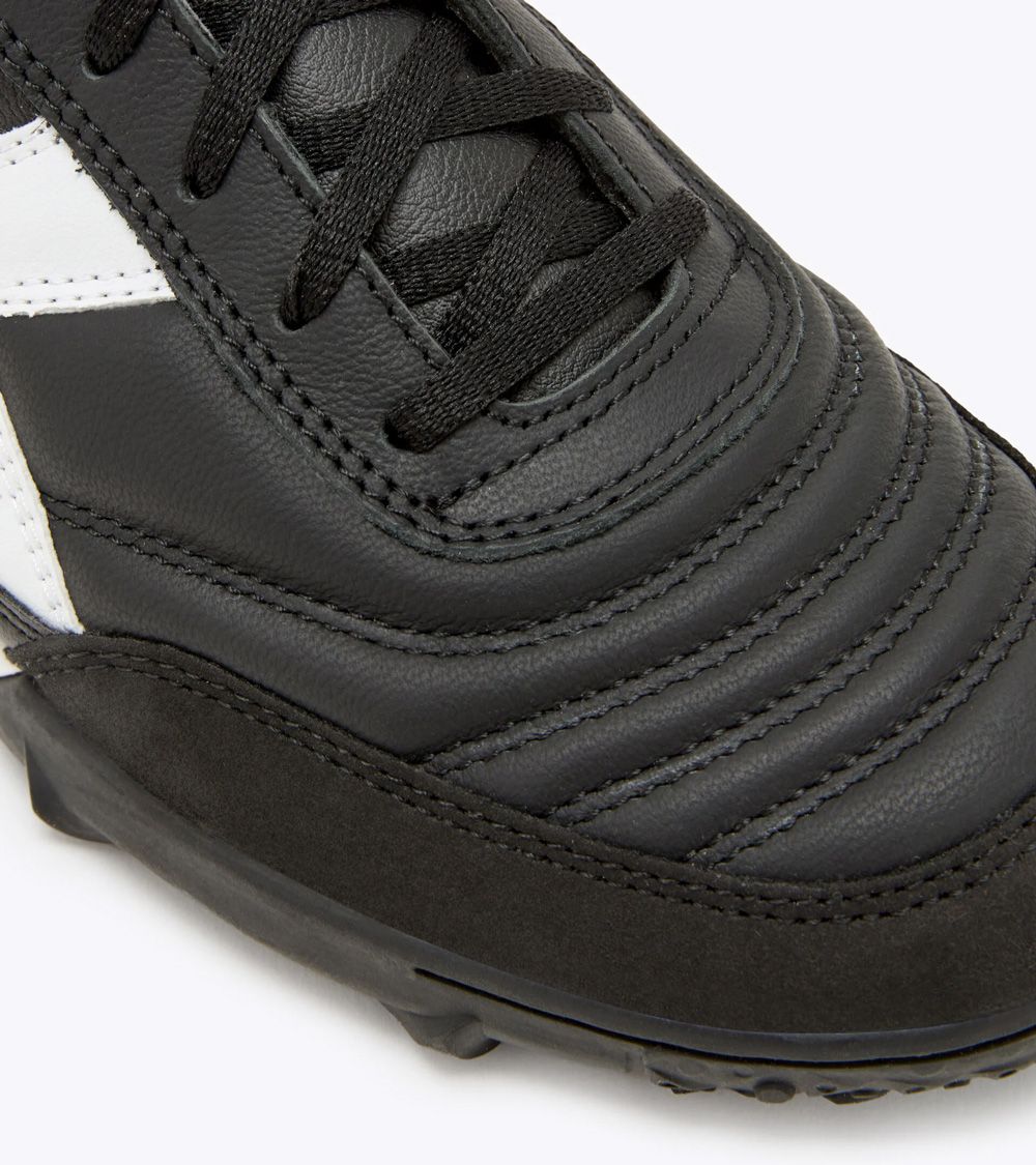 Diadora Calcetto ll LT TF Turf Football boots Black/White - Best Buy Soccer