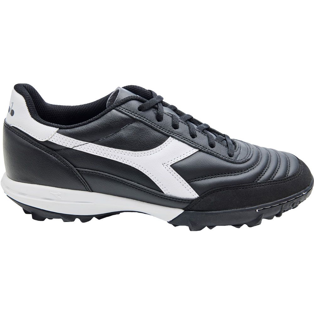 Diadora Calcetto TF Turf Soccer Cleats - Black/White - Best Buy Soccer