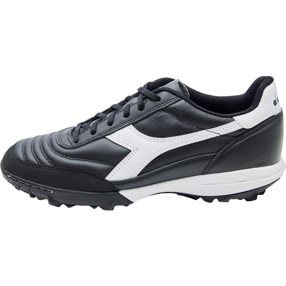 Diadora Calcetto TF Turf Soccer Cleats - Black/White - Best Buy Soccer