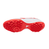 Diadora Calcetto TF Turf Soccer Cleats - White/Red - Best Buy Soccer