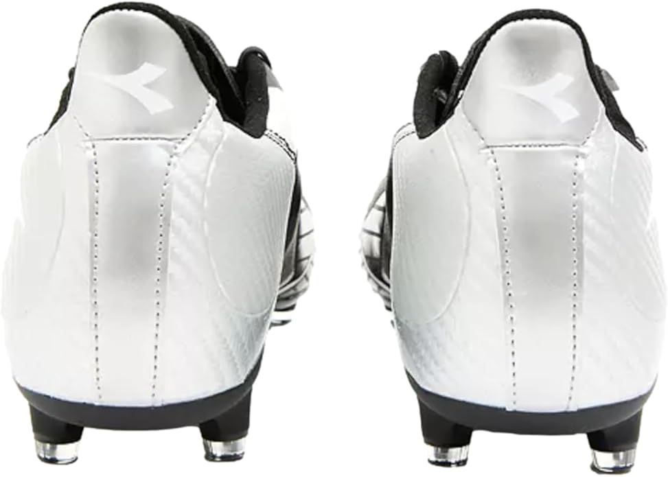 Diadora Maximus Elite LT SLP12 Firm Ground Soccer Cleats - Black/White/Silver - Best Buy Soccer