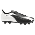Diadora Maximus Elite LT SLP12 Firm Ground Soccer Cleats - Black/White/Silver - Best Buy Soccer