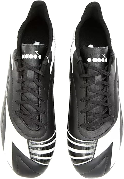 Diadora Maximus Elite LT SLP12 Firm Ground Soccer Cleats - Black/White/Silver - Best Buy Soccer