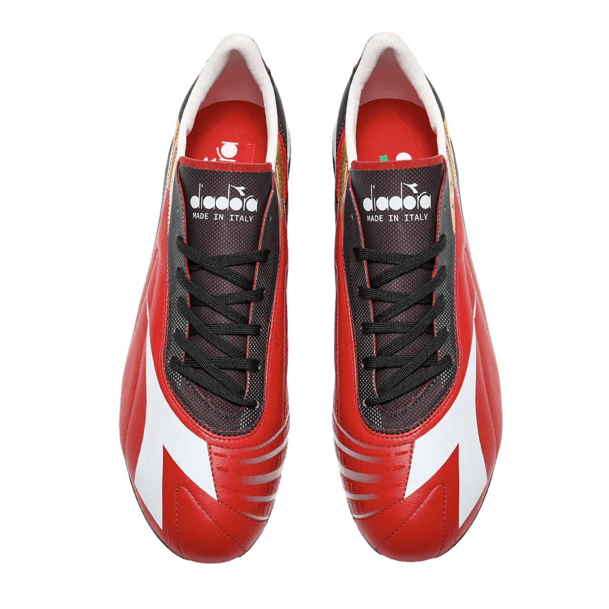 Diadora Maximus Veloce ITA SLX FG Firm Ground Boots Red/White/Black - Best Buy Soccer