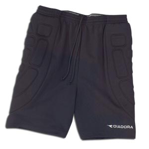 Diadora Padova Goalkeeper Short - Black - Best Buy Soccer