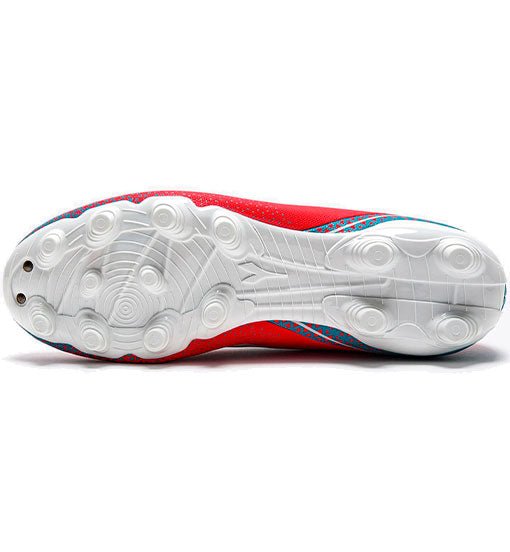 Diadora Pichichi 6 MD JR Firm Ground Soccer Cleats Fluor Red/Blue - Best Buy Soccer