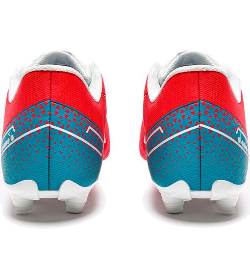 Diadora Pichichi 6 MD JR Firm Ground Soccer Cleats Fluor Red/Blue - Best Buy Soccer