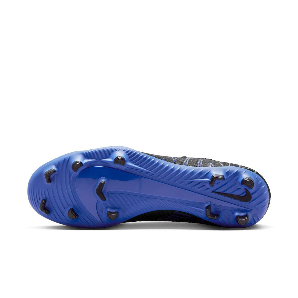 Nike Mercurial Superfly 9 Club Multi-Ground Soccer Cleats - Black/Hyper Royal/Chrome