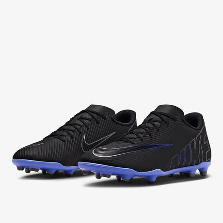 Nike Mercurial Vapor 15 Club Multi-Ground Soccer Cleats - Black/Hyper Royal/Chrome