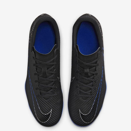 Nike Mercurial Vapor 15 Club Multi-Ground Soccer Cleats - Black/Hyper Royal/Chrome