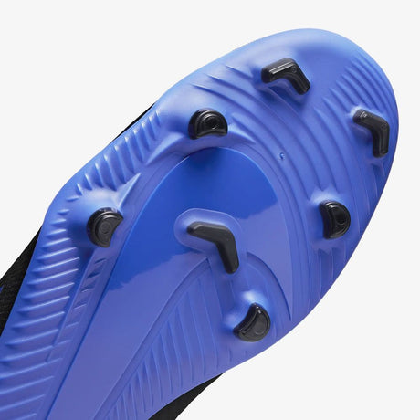 Nike Mercurial Vapor 15 Club Multi-Ground Soccer Cleats - Black/Hyper Royal/Chrome