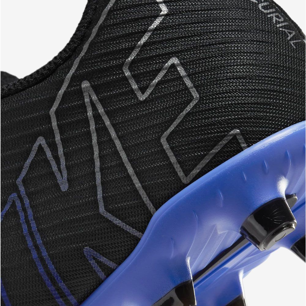 Nike Mercurial Vapor 15 Club Multi-Ground Soccer Cleats - Black/Hyper Royal/Chrome