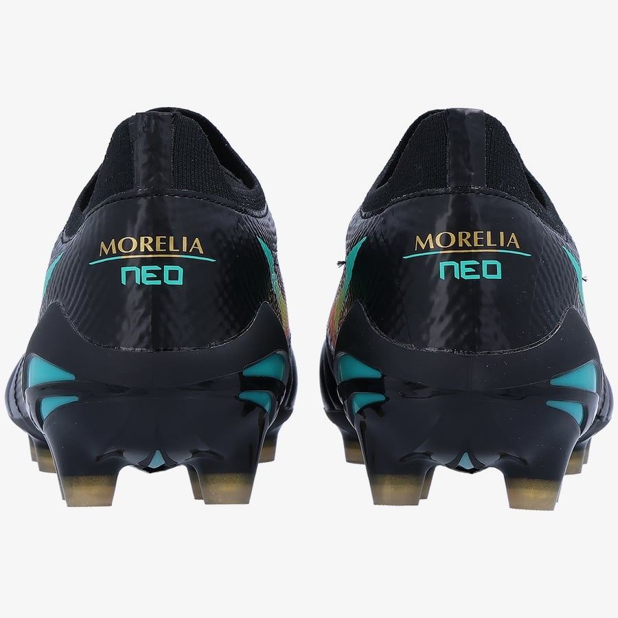 Mizuno Morelia Neo V Pro FG Men's Soccer Cleats - Black/Orange