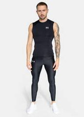 Under Armour M Heatgear Arm SLS Black/Wh