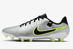 Nike Tiempo Legend 10 Academy FG Firm Ground Silver