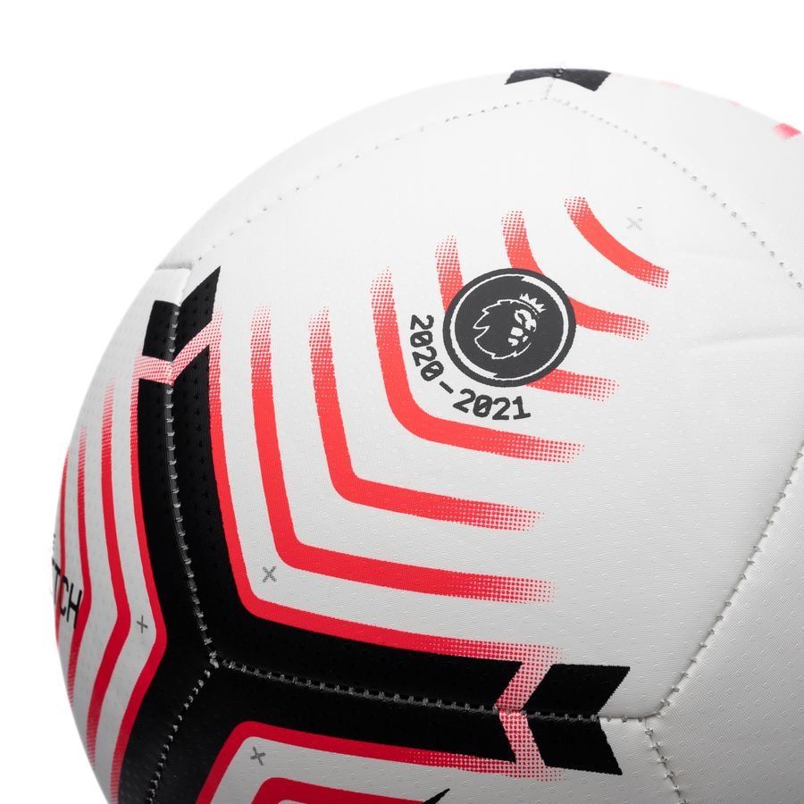 Nike Premier League Pitch Soccer Ball - White/Crimson/Black