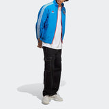 Chaqueta adidas Bayer M Anthem azul marino/rojo
