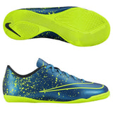 Zapatillas Nike JR Mercurial Victory V IC de fútbol sala para jóvenes - Azul Escuadrón/Negro