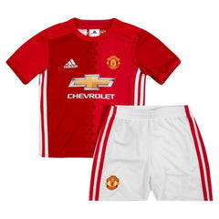 adidas Manchester Home Mini Kit 16 Red