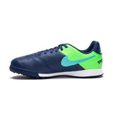 Nike JR Tiempox Legend VI TF Youth Soccer Cleats - Coastal Blue/Polarized Blue/Rage Green