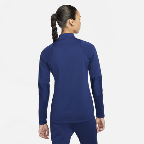 Camiseta de fútbol para mujer Nike Therma-FIT Academy Winter Warrior - Blue Void/Volt