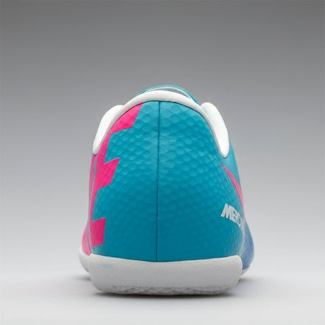 Nike Jr Mercurial Victory IV IC Youth Indoor Soccer Shoes - Blue/Pink/Volt