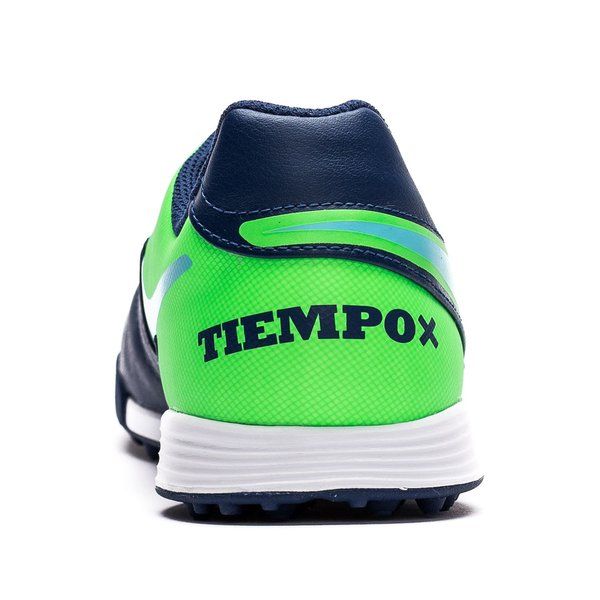 Nike JR Tiempox Legend VI TF Youth Soccer Cleats - Coastal Blue/Polarized Blue/Rage Green