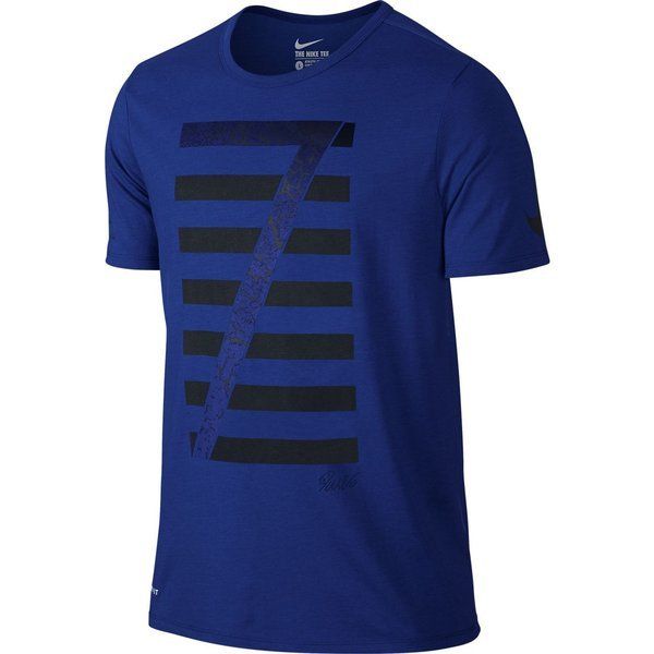 Nike Ronaldo 7 Logo Tee - Royal