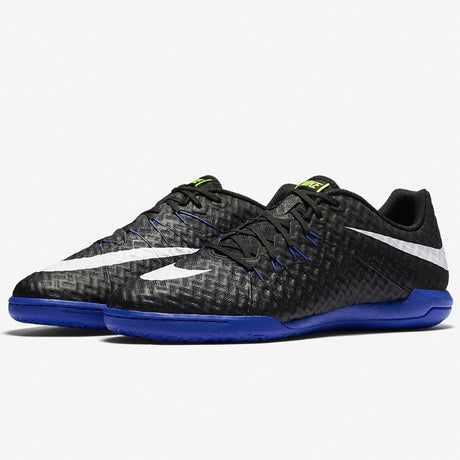 Nike Hypervenomx Finale IC Men's Soccer Shoes - Black/White/Blue