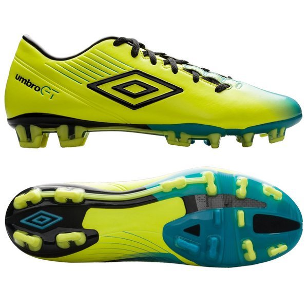 Umbro GT II Pro-A FG Firm Ground Football Boots Neon/Black