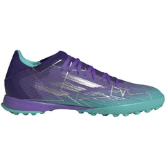 adidas X Speedflow .3 TF Morado intenso/Plata metalizado/Menta intensa
