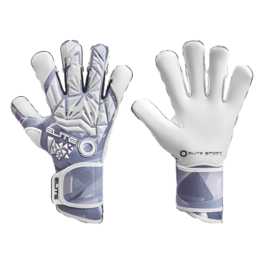 Elite Sport Cielo Goalkeeper Gloves Gray/White - Best Buy Soccer