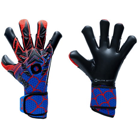 Elite Sport Spin Goalkeeper Soccer Gloves - Black/Red/Blue - Best Buy Soccer