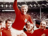 Camiseta retro Inglaterra 1974 roja