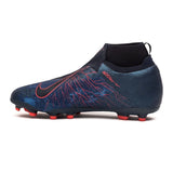 Nike Phantom Vison Elite DF MG Multi-Ground Youth Soccer Cleats - Obsidian/Black