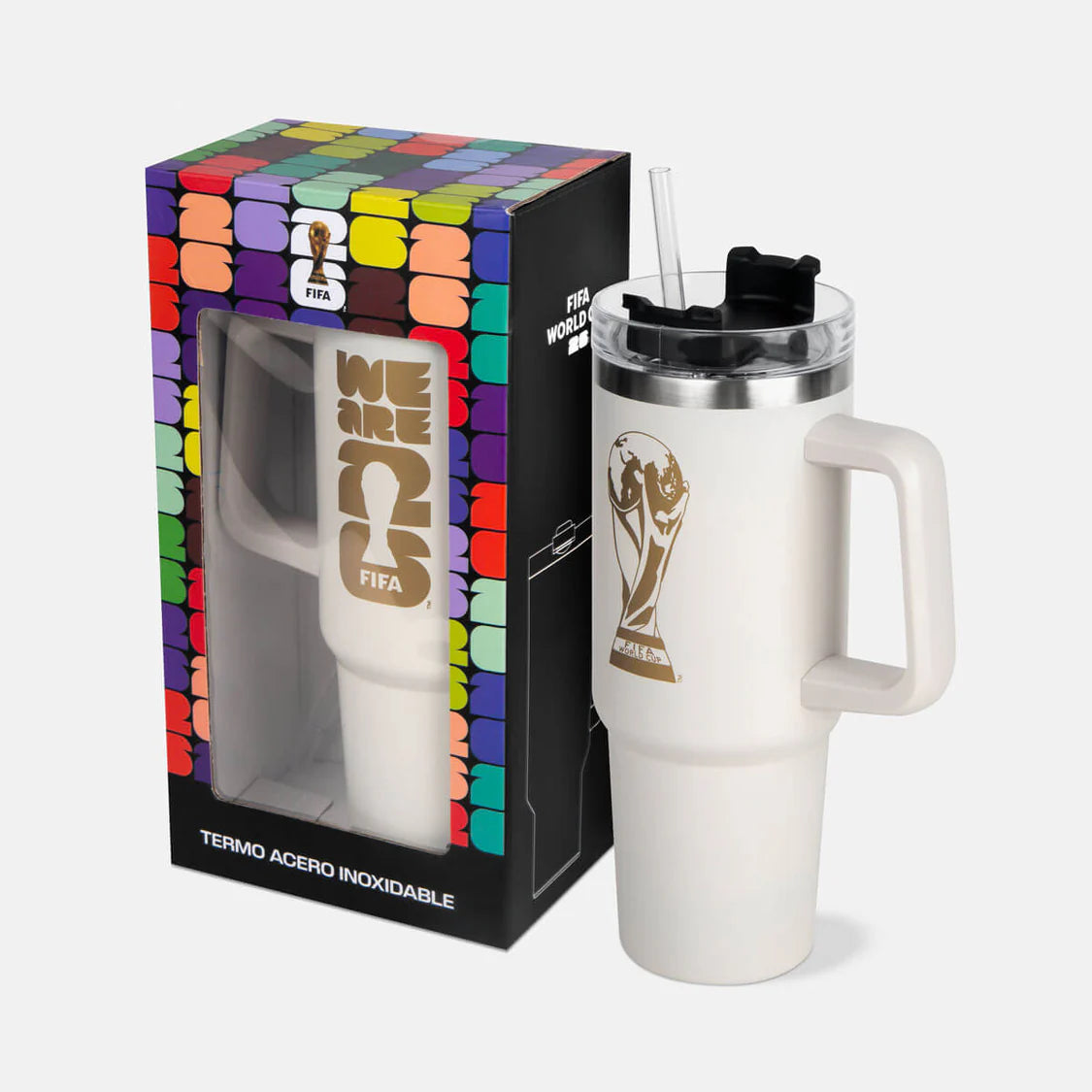 FIFA World Cup 2026 30 Oz Trophy Tumbler - White