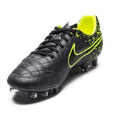 Nike Tiempo Legend V FG Soccer Cleatsh- Anthracite/Volt
