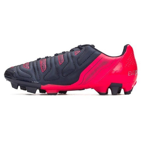 PUMA Evopower 4.2 FG JR Firm Ground Youth Soccer Cleats - Peacoat/White/Bright Plasma