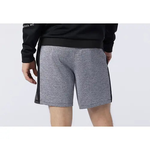 New Balance Tenacity Lightweight Knit Shorts Heather Charcoal