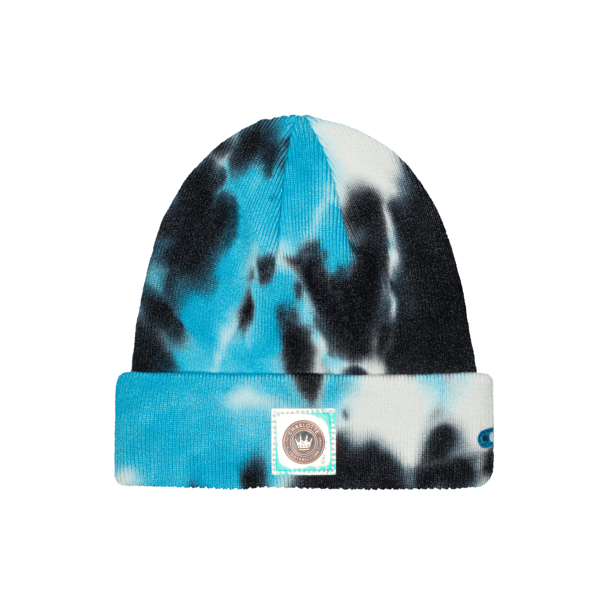 Fan Ink Charlotte FC Psychedelic Beanie - Blue - Best Buy Soccer