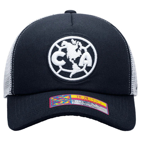 Fan Ink Club America Fog Trucker Hat Black - Best Buy Soccer