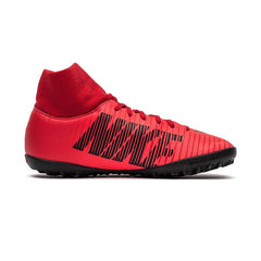 Nike Kids' Nike MercurialX Victory VI CR7 Dynamic Fit (TF) Artificial-Turf Football Boot Red/Black/Crimson