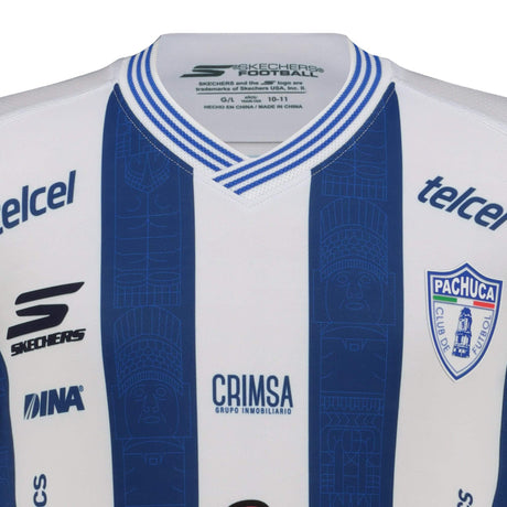 Charly Pachuca Home Men's Soccer Jersey 26/27 - Blue/White