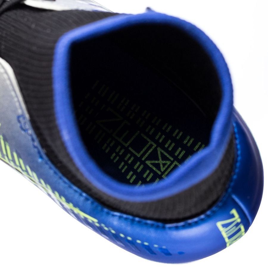 Nike Kids' Neymar Jr. Mercurial Victory VI Dynamic Fit (FG) Firm-Ground Football Boot Racer Blue/Black/Volt